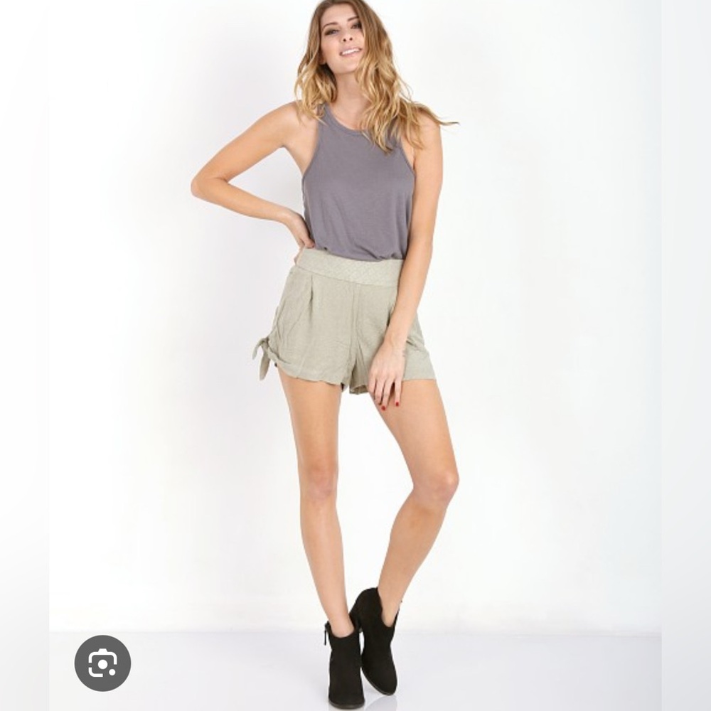 Free people black shorts